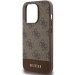 Carcasa Guess 4G Stripe compatibila cu iPhone 15 Pro Max, Maro 7 - lerato.ro