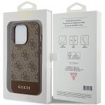 Carcasa Guess 4G Stripe compatibila cu iPhone 15 Pro Max, Maro 9 - lerato.ro