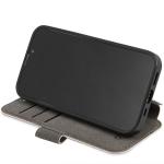 Carcasa flip cover Guess 4G Big Metal Logo compatibila cu iPhone 15 / 14 / 13, Roz 8 - lerato.ro