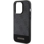 Carcasa Guess 4G Stripe Collection compatibila cu iPhone 15 Pro, Gri 7 - lerato.ro
