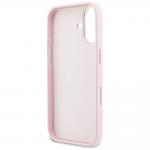 Husa Guess FW Resin Logo compatibila cu iPhone 17, Pink 8 - lerato.ro