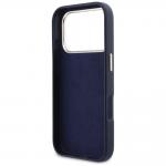 Husa Guess FW Resin Logo compatibila cu iPhone 17 Pro, Navy Blue 8 - lerato.ro