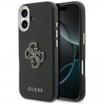 Husa Guess FW Resin Logo compatibila cu iPhone 17, Negru 4 - lerato.ro