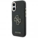 Husa Guess FW Resin Logo compatibila cu iPhone 17, Negru 3 - lerato.ro