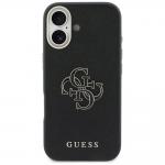 Husa Guess FW Resin Logo compatibila cu iPhone 17, Negru 2 - lerato.ro