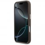 Husa Guess FW Resin Logo compatibila cu iPhone 17 Pro, Maro 6 - lerato.ro