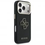 Husa Guess FW Resin Logo compatibila cu iPhone 17 Pro Max, Negru 5 - lerato.ro