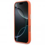 Husa Guess FW Resin Logo compatibila cu iPhone 17 Pro Max, Portocaliu 6 - lerato.ro