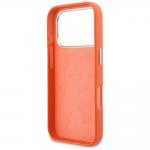Husa Guess FW Resin Logo compatibila cu iPhone 17 Pro Max, Portocaliu 8 - lerato.ro