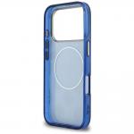 Husa Guess IML Peony Dot cu MagSafe compatibila cu iPhone 17 Pro, Albastru 8 - lerato.ro