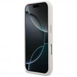 Husa Guess FW Resin Logo compatibila cu iPhone 17 Pro, Bej 6 - lerato.ro