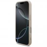 Husa Guess 4G Strap Triangle Logo cu MagSafe compatibila cu iPhone 17 Pro, Roz 6 - lerato.ro
