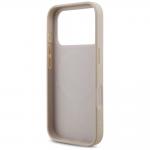 Husa Guess 4G Strap Triangle Logo cu MagSafe compatibila cu iPhone 17 Pro, Roz 8 - lerato.ro