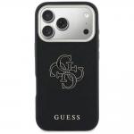 Husa Guess FW Resin Logo compatibila cu iPhone 17 Pro, Negru 2 - lerato.ro