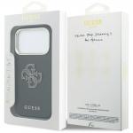 Husa Guess FW Resin Logo compatibila cu iPhone 17 Pro, Negru 9 - lerato.ro