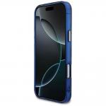 Husa Guess IML Peony Dot cu MagSafe compatibila cu iPhone 17 Pro Max, Albastru 6 - lerato.ro