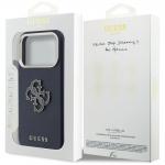 Husa Guess FW Resin Logo compatibila cu iPhone 17 Pro Max, Navy Blue 9 - lerato.ro