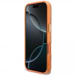 Husa Guess IML Peony Dot cu MagSafe compatibila cu iPhone 17 Pro Max, Portocaliu 6 - lerato.ro