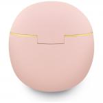 Casti wireless TWS Guess Gold Line Triangle, Bluetooth 6.0, 300 mAh, Autonomie 4h, IPX5, Roz 5 - lerato.ro