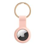 Husa de protectie Guess Silicone compatibila cu Apple AirTag, Roz 3 - lerato.ro