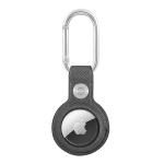 Husa de protectie Guess Saffiano Vintage Script compatibila cu Apple AirTag, Gri 3 - lerato.ro