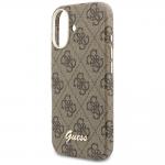 Husa Guess 4G Script cu MagSafe compatibila cu iPhone 17, Maro 7 - lerato.ro