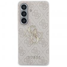 Carcasa Guess 4G Big Metal Logo compatibila cu Samsung Galaxy S26 Plus, Roz
