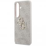 Carcasa Guess 4G Big Metal Logo compatibila cu Samsung Galaxy S26, Roz 7 - lerato.ro