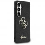 Carcasa Guess Fixed Glitter Big 4G Metal Logo compatibila cu Samsung Galaxy S26, Negru 5 - lerato.ro