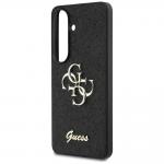 Carcasa Guess Fixed Glitter Big 4G Metal Logo compatibila cu Samsung Galaxy S26, Negru 7 - lerato.ro