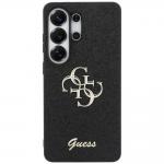 Carcasa Guess Fixed Glitter Big 4G Metal Logo compatibila cu Samsung Galaxy S26 Ultra, Negru 2 - lerato.ro
