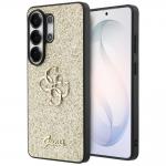 Carcasa Guess Fixed Glitter Big 4G Metal Logo compatibila cu Samsung Galaxy S26 Ultra, Gold 4 - lerato.ro