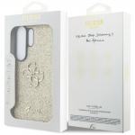 Carcasa Guess Fixed Glitter Big 4G Metal Logo compatibila cu Samsung Galaxy S26 Ultra, Gold 9 - lerato.ro