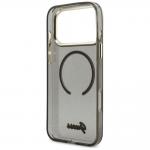 Carcasa Guess IML Glitters Script Strap cu MagSafe compatibila cu iPhone 17 Pro Max, Negru 7 - lerato.ro