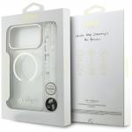 Carcasa Guess IML Glitters Script Strap cu MagSafe compatibila cu iPhone 17 Pro Max, Transparent 9 - lerato.ro