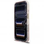 Carcasa Guess IML Script Metal compatibila cu iPhone 17 Pro, Roz 6 - lerato.ro
