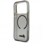 Carcasa Guess IML Glitters Script Strap cu MagSafe compatibila cu iPhone 17 Pro, Negru 8 - lerato.ro