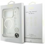 Carcasa Guess IML Glitters Script Strap cu MagSafe compatibila cu iPhone 17 Pro, Transparent 9 - lerato.ro