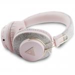 Casti wireless Guess Triangle Logo, ENC, Bluetooth 5.4, Autonomie 45h, USB-C, IPX4, Roz 3 - lerato.ro