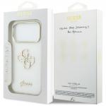 Husa Guess IML 4G Script Metal cu MagSafe compatibila cu iPhone 17 Pro, Alb 9 - lerato.ro
