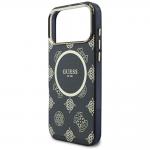 Husa Guess IML Peony Dot cu MagSafe compatibila cu iPhone 17 Pro Max, Negru 7 - lerato.ro