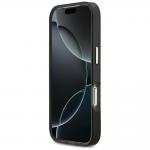 Husa Guess IML Script Metal cu MagSafe compatibila cu iPhone 17 Pro Max, Negru / Maro 6 - lerato.ro