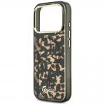 Husa Guess IML Script Metal cu MagSafe compatibila cu iPhone 17 Pro Max, Negru / Maro 7 - lerato.ro