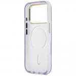 Husa Guess IML Shell Script Metal cu MagSafe compatibila cu iPhone 17 Pro Max, Violet 8 - lerato.ro