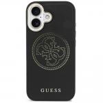 Husa Guess Perforated 4G cu MagSafe compatibila cu iPhone 17, Negru 2 - lerato.ro
