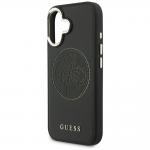 Husa Guess Perforated 4G cu MagSafe compatibila cu iPhone 17, Negru 7 - lerato.ro