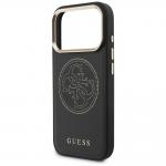 Husa Guess Perforated 4G cu MagSafe compatibila cu iPhone 17 Pro, Negru 7 - lerato.ro