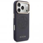 Husa Guess Perforated 4G cu MagSafe compatibila cu iPhone 17 Pro Max, Albastru 5 - lerato.ro