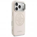 Husa Guess Perforated 4G cu MagSafe compatibila cu iPhone 17 Pro, Roz 5 - lerato.ro