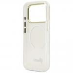 Husa Guess IML Script Metal cu MagSafe compatibila cu iPhone 17 Pro, Alb 8 - lerato.ro